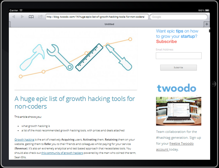 growth tools