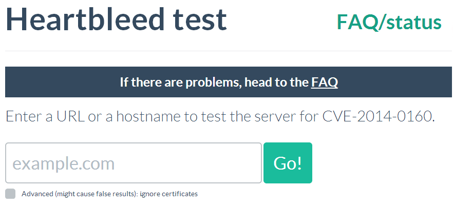 heartbleed test