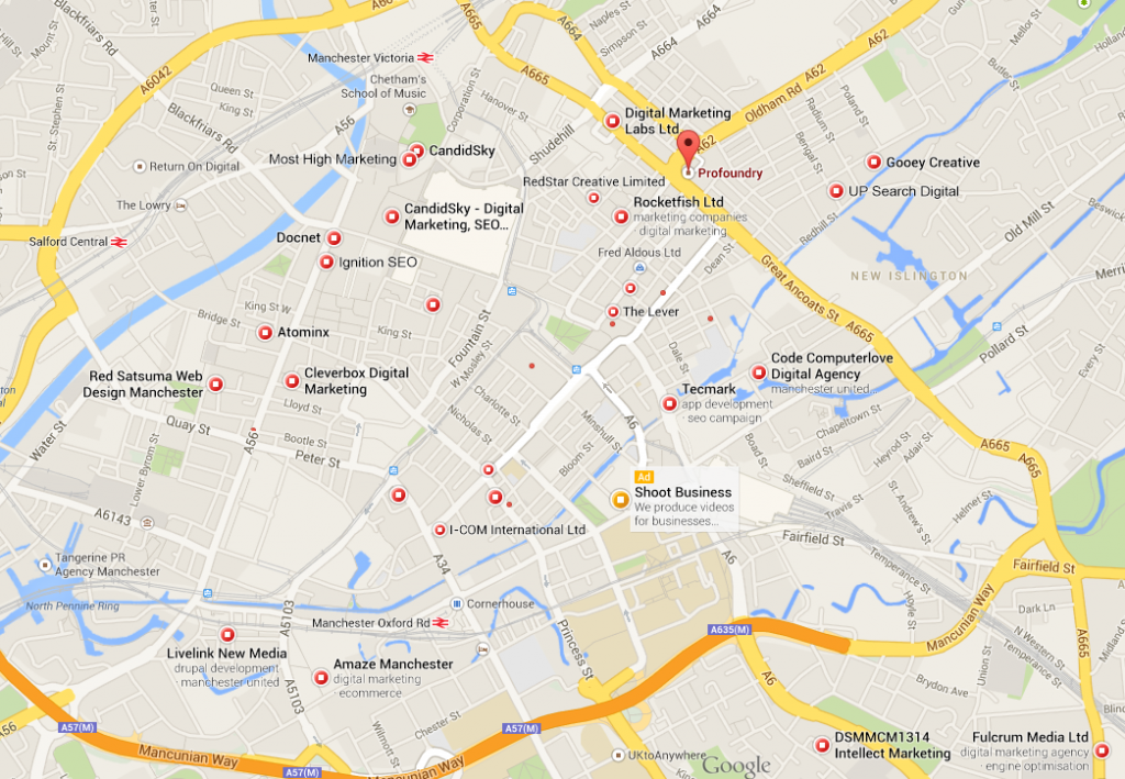 manchester map
